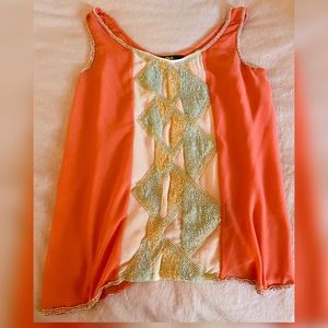 Francesca’s Beaded Tank